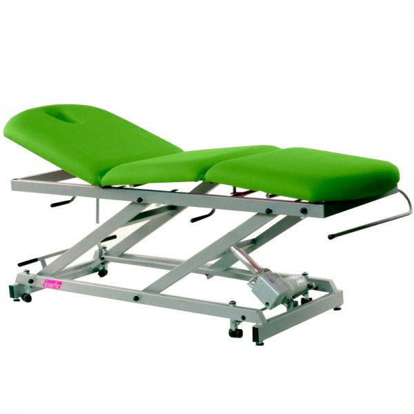 Kinefis Opportunity hydraulic stretcher: three-body structure, height adjustable with central fold Kinefis Opportunity hydraulic stretcher: three-body structure, height adjustable with central fold